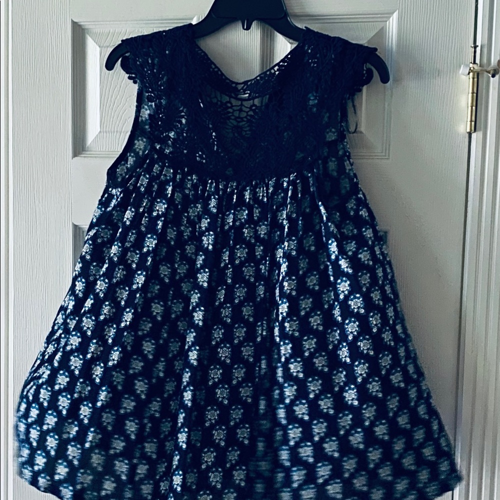 Solitaire print blouse